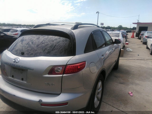 2004 INFINITI FX35 VIN: JNRAS08U14X110607
