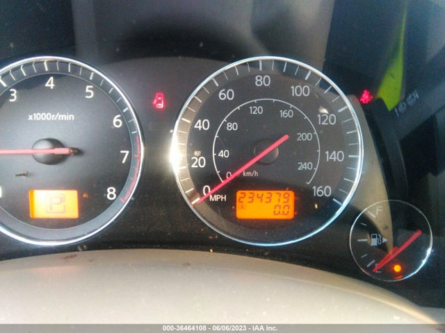 2004 INFINITI FX35 VIN: JNRAS08U14X110607