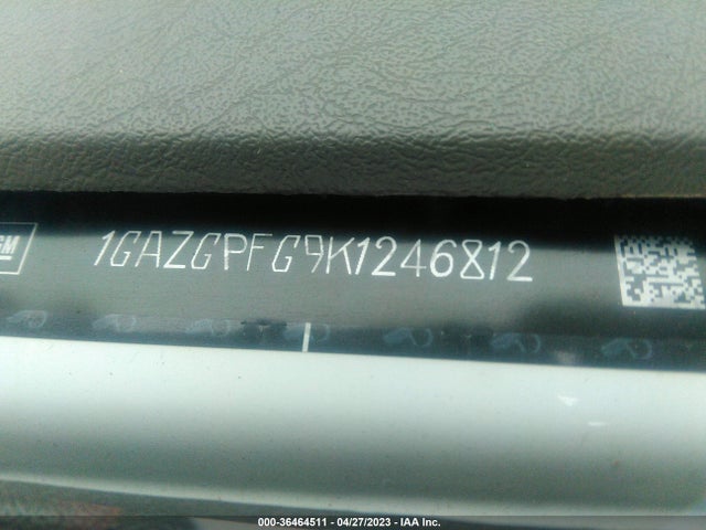 Chevrolet Express Passenger Lt 2019 1GAZGPFG9K1246812 Image 9