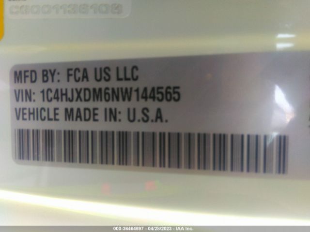 1C4HJXDM6NW144565 Jeep Wrangler Unlimited Willys