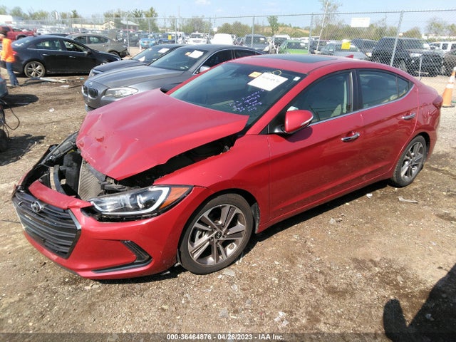 2017 HYUNDAI ELANTRA LIMITED VIN: 5NPD84LF7HH021850