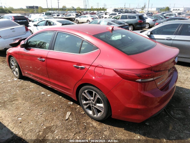 2017 HYUNDAI ELANTRA LIMITED VIN: 5NPD84LF7HH021850