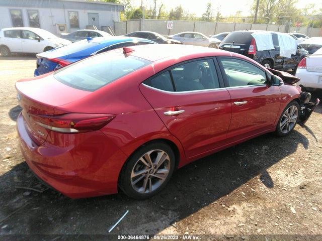 2017 HYUNDAI ELANTRA LIMITED VIN: 5NPD84LF7HH021850