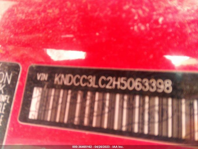 KNDCC3LC2H5063398 KIA NIRO EX