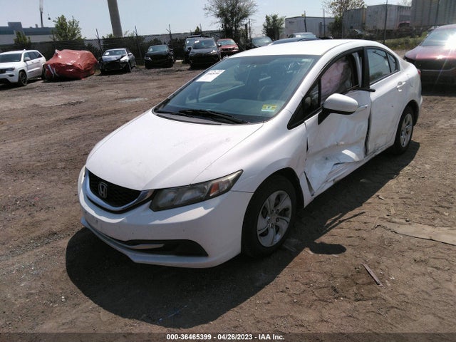 Honda Civic Sedan Lx 2014 19XFB2F55EE219103 Image 2