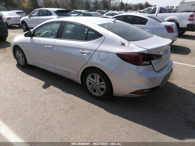 2019 HYUNDAI ELANTRA SEL VIN: 5NPD84LF0KH409915
