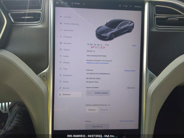 5YJSA1H27FFP71065 Tesla Model S 85d/p85d/70d/90d/p90d