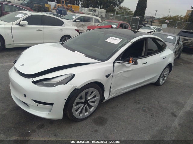 Tesla Model 3 Long Range 2022 5YJ3E1EBXNF194365 Image 2