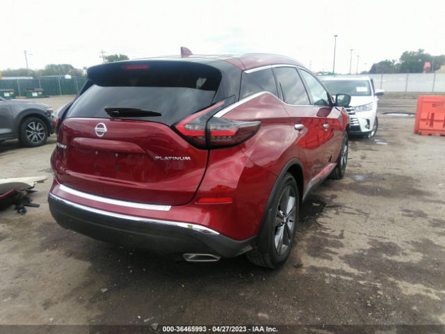 5N1AZ2DJXNC107650 Nissan Murano Platinum