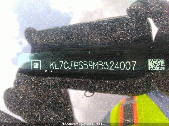 Chevrolet Trax Lt 2021 KL7CJPSB9MB324007 Image 10