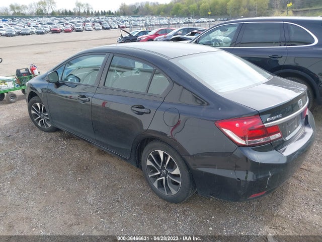 2013 HONDA CIVIC SDN EX VIN: 19XFB2F85DE075710