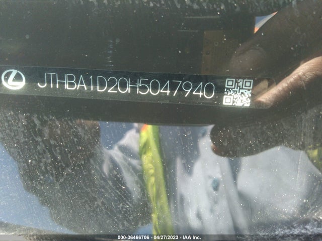 JTHBA1D20H5047940 Lexus Is Is Turbo