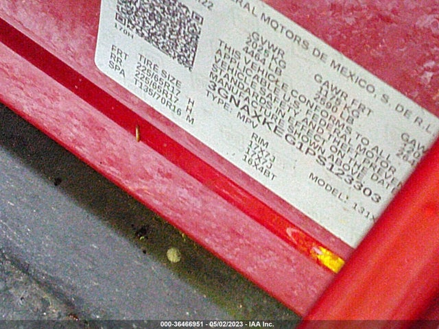 Chevrolet EQUINOX LT 2023 3GNAXKEG1PS123303 Image 9
