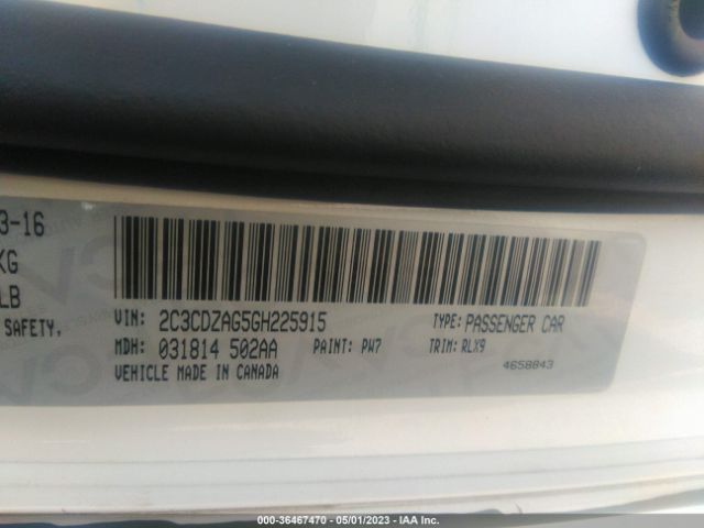 2C3CDZAG5GH225915 Dodge Challenger Sxt Plus