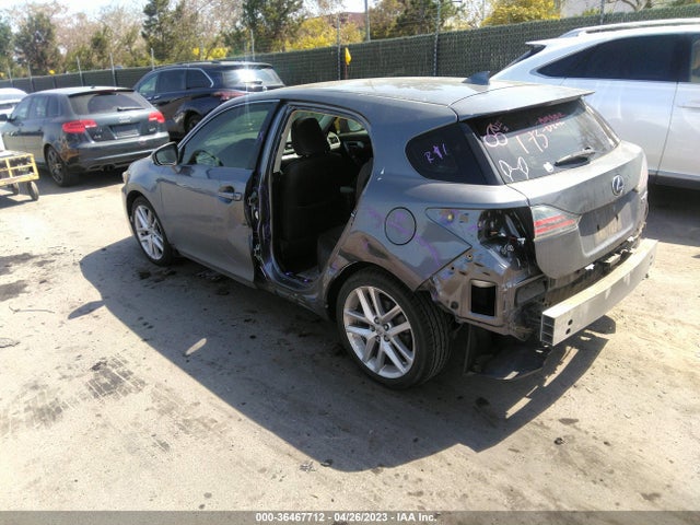 JTHKD5BH6E2186828 Lexus Ct 200h Hybrid