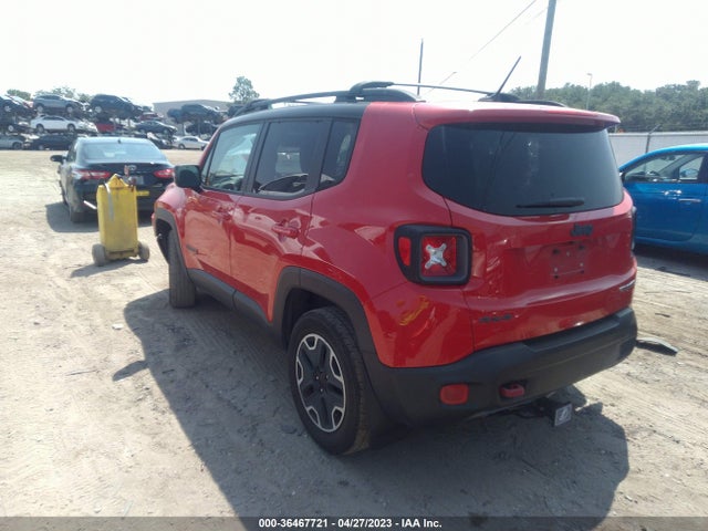 2016 JEEP RENEGADE TRAILHAWK VIN: ZACCJBCT3GPD86025