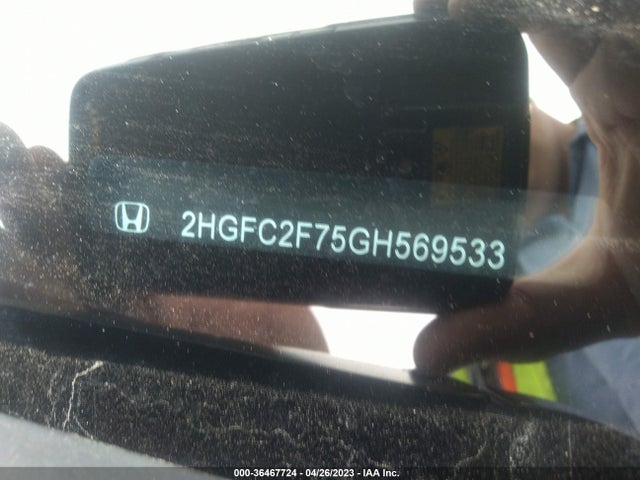Honda Civic Sedan Ex 2016 2HGFC2F75GH569533 Image 9