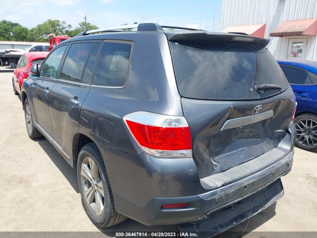 2012 TOYOTA HIGHLANDER LIMITED VIN: 5TDDK3EHXCS101642