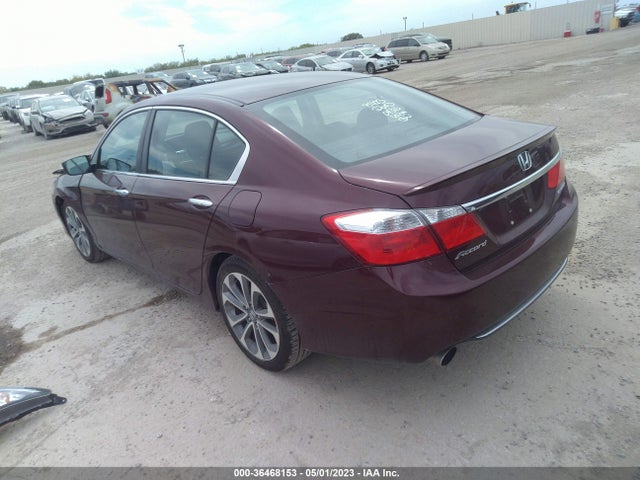 2013 HONDA ACCORD SDN SPORT VIN: 1HGCR2F52DA128288