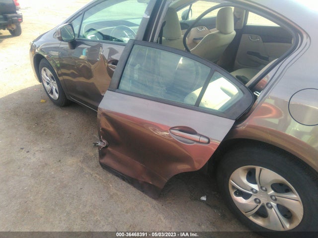 2013 HONDA CIVIC SDN LX VIN: 2HGFB2F5XDH567970