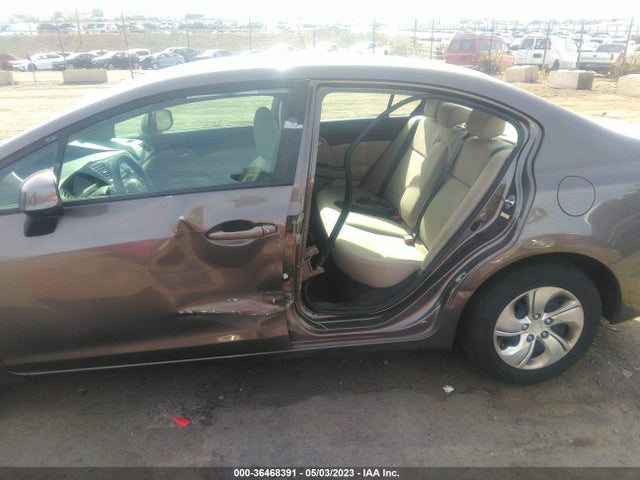 2013 HONDA CIVIC SDN LX VIN: 2HGFB2F5XDH567970