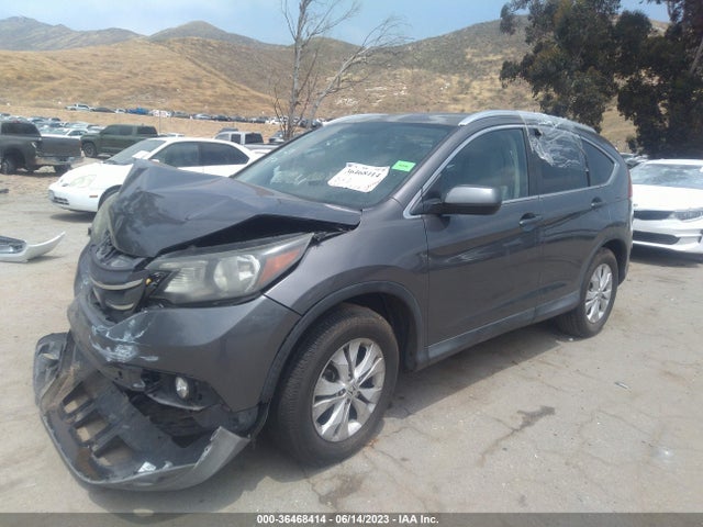 Honda Cr-v Ex-l 2014 2HKRM3H76EH554295 Image 2