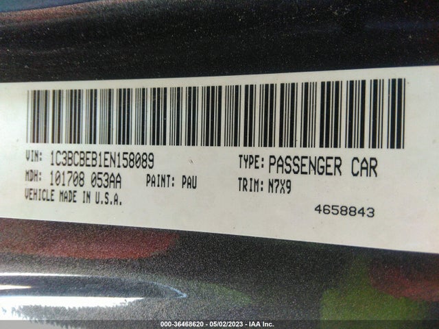 1C3BCBEB1EN158089 Chrysler 200 Touring