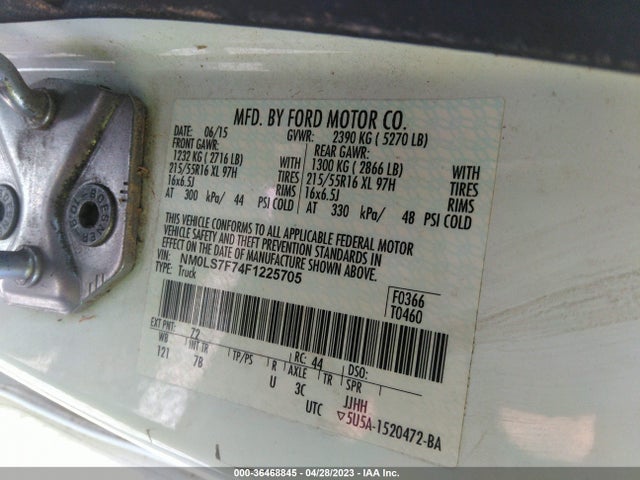 Ford Transit Connect Xlt 2015 NM0LS7F74F1225705 Image 10