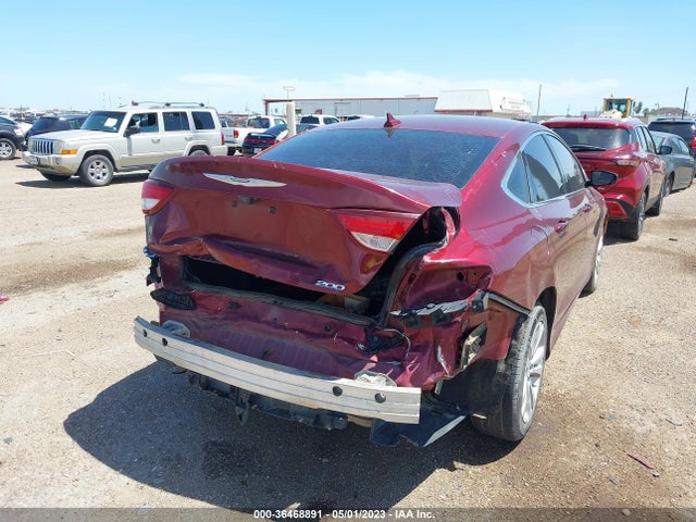 1C3CCCAB9GN166315 Chrysler 200 Limited