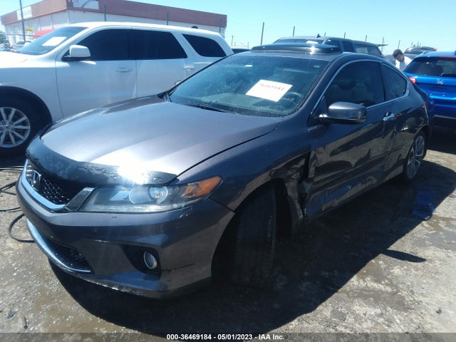 Honda Accord Coupe Ex-l 2014 1HGCT2B84EA005627 Image 2