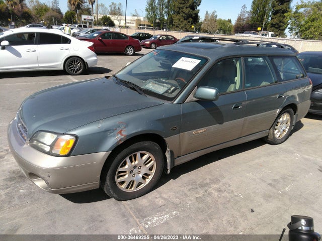 2002 SUBARU LEGACY WAGON OUTBACK H6 L.L. BEAN VIN: 4S3BH806827621145
