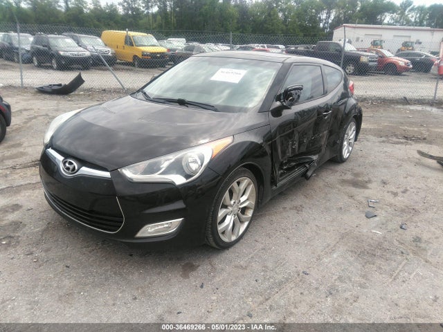 2012 HYUNDAI VELOSTER W/GRAY INT VIN: KMHTC6AD9CU045066