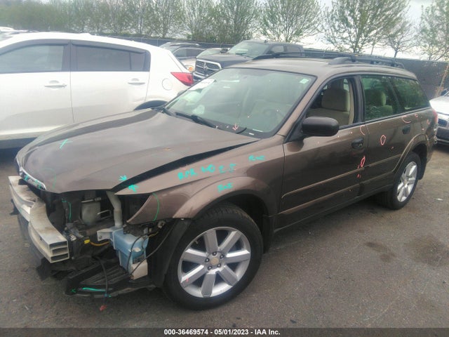 2008 SUBARU OUTBACK I/LL BEAN W/NAV VIN: 4S4BP61C987344103