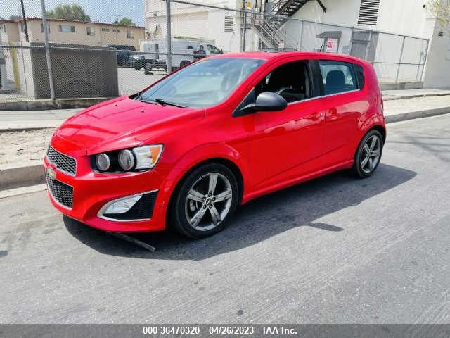 Chevrolet Sonic Rs 2014 1G1JG6SB6E4174715 Image 2