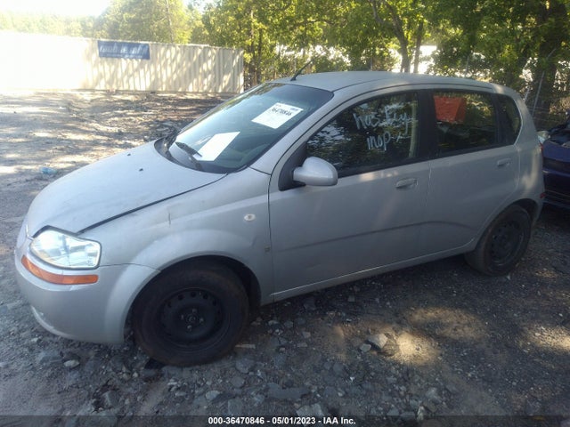 2008 CHEVROLET AVEO LS VIN: KL1TD66618B205852