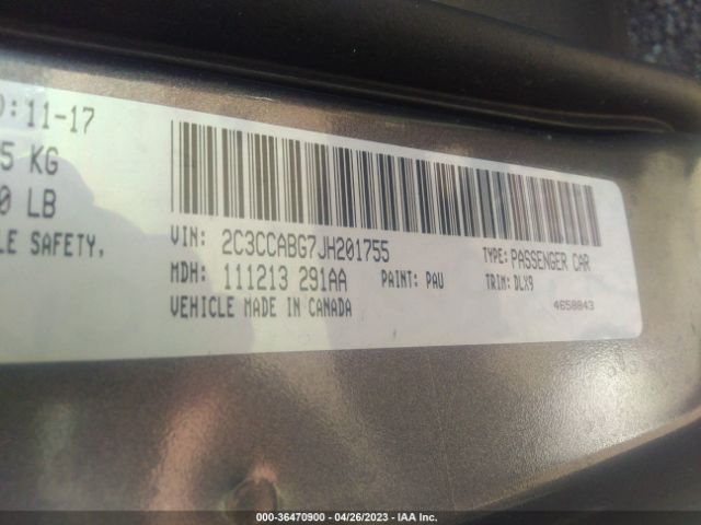 2C3CCABG7JH201755 Chrysler 300 300s