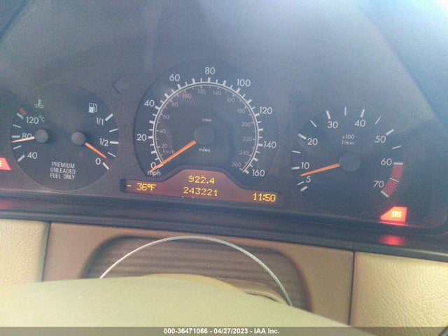 1998 MERCEDES-BENZ E-CLASS VIN: WDBJF65F4WA526233