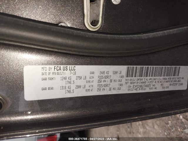 Dodge JOURNEY SE 2018 3C4PDCAB6JT446873 Image 9