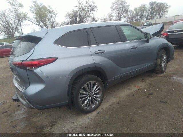 2021 TOYOTA HIGHLANDER PLATINUM VIN: 5TDFZRBH7MS100820