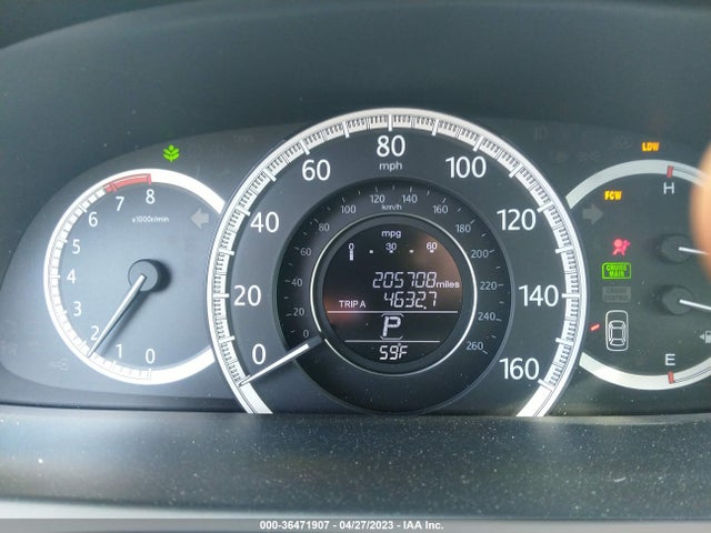 2013 HONDA ACCORD SDN EX-L VIN: 1HGCR2F86DA009959