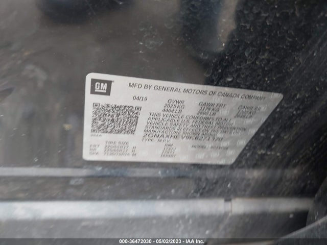 Chevrolet EQUINOX LS 2019 2GNAXHEV9K6271370 Image 9