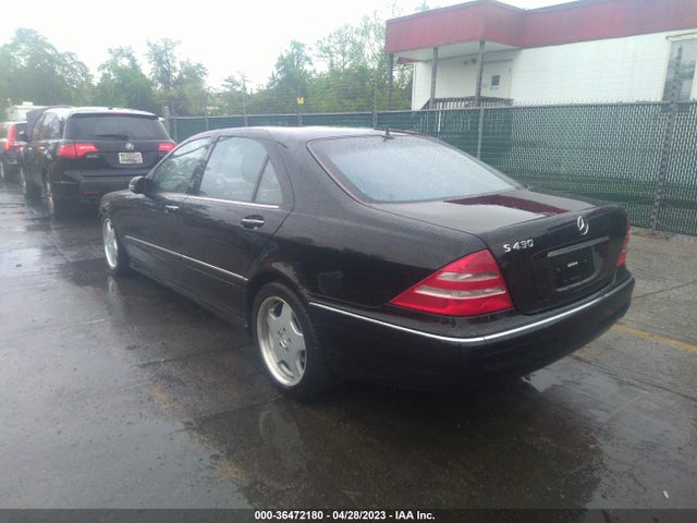 2001 MERCEDES-BENZ S CLASS VIN: WDBNG70J41A214146