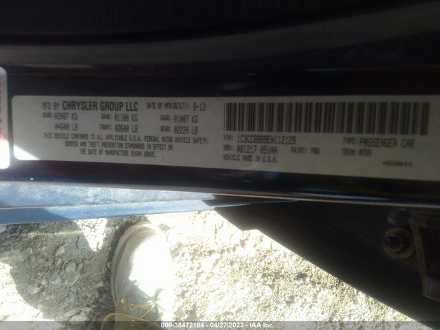 1C3CCBBB9EN112129 Chrysler 200 Touring
