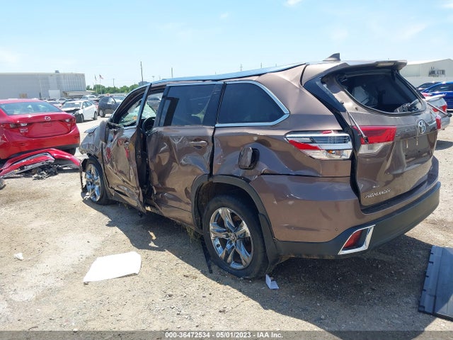 Toyota Highlander Limited 2018 5TDYZRFH6JS261464 Image 4