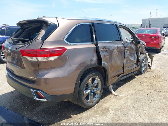 Toyota Highlander Limited 2018 5TDYZRFH6JS261464 Image 5