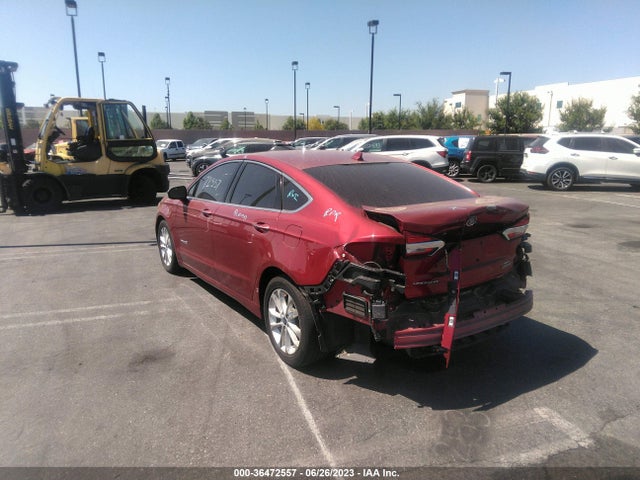Ford Fusion Hybrid Sel 2019 3FA6P0MU4KR208927 Image 5