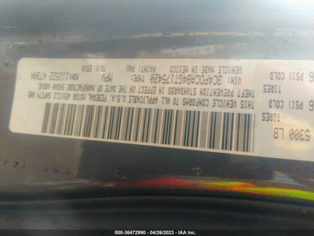3C4PDCAB4GT175420 Dodge JOURNEY SE