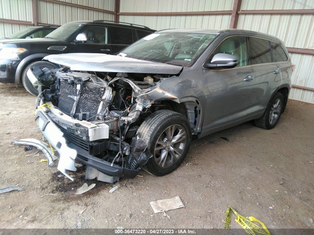 Toyota Highlander Xle 2015 5TDJKRFH1FS160653 Image 2