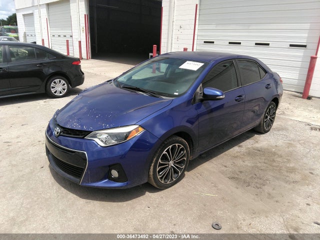 2014 TOYOTA COROLLA L/LE/S/S PLUS/LE PLUS VIN: 2T1BURHE2EC012861