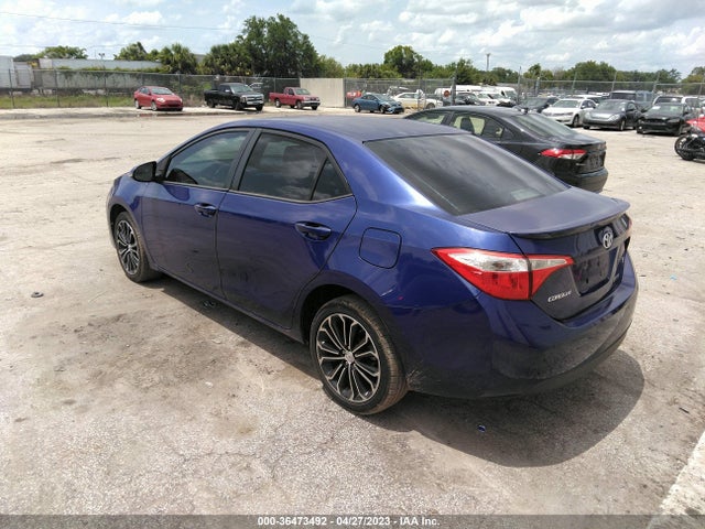 2014 TOYOTA COROLLA L/LE/S/S PLUS/LE PLUS VIN: 2T1BURHE2EC012861
